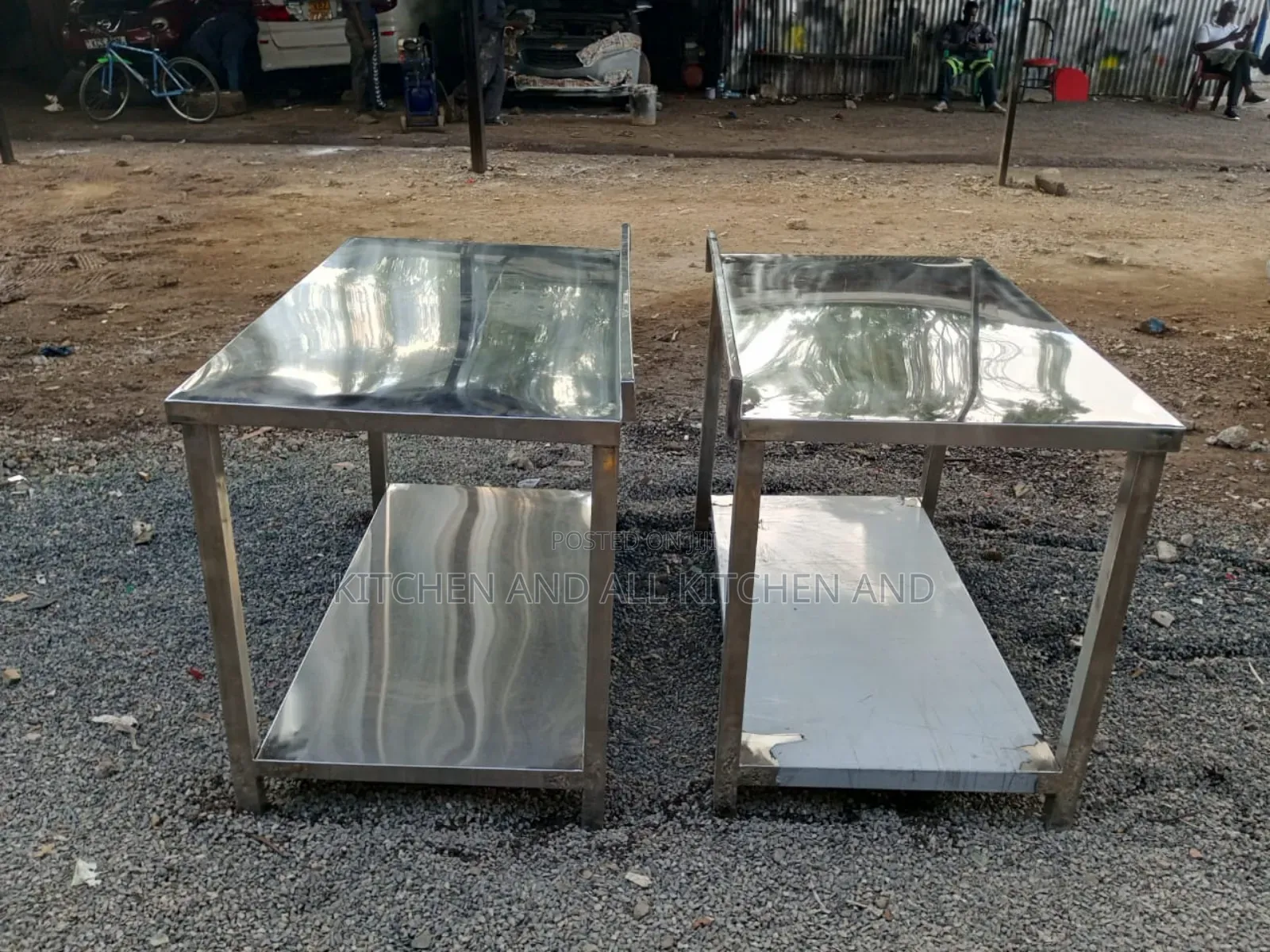 Hygienic Stainless Steel Working Table