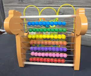 Children Counting Abacus
