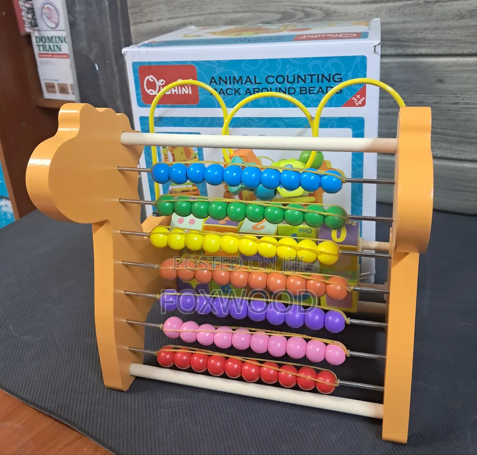 Children Counting Abacus