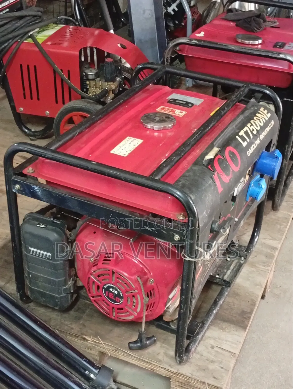 Generator Hire 7kva , Lt-7500