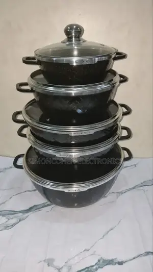 Luckyrain Granite Medium Guage Cooking Pots
