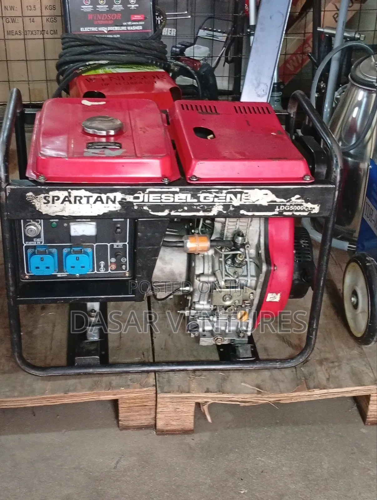 Generator Hire 6kva Diesel Engine