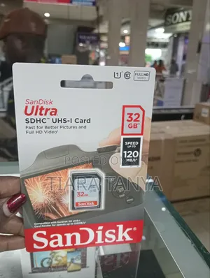 Sandisk 32gb Ultra Uhs-I SDHC Memory Card (Class 10)
