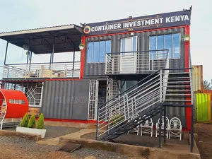 Shipping Container Offices- Stacked 20ft and 40ft Containers