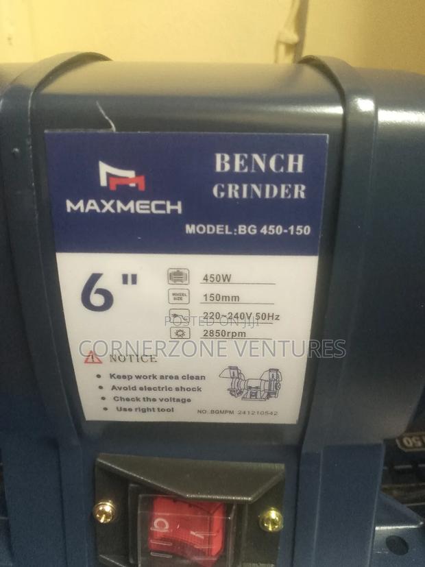 Knife Sharpener/ Bench Grinder 6" 450w Maxmech - thumbnail 2