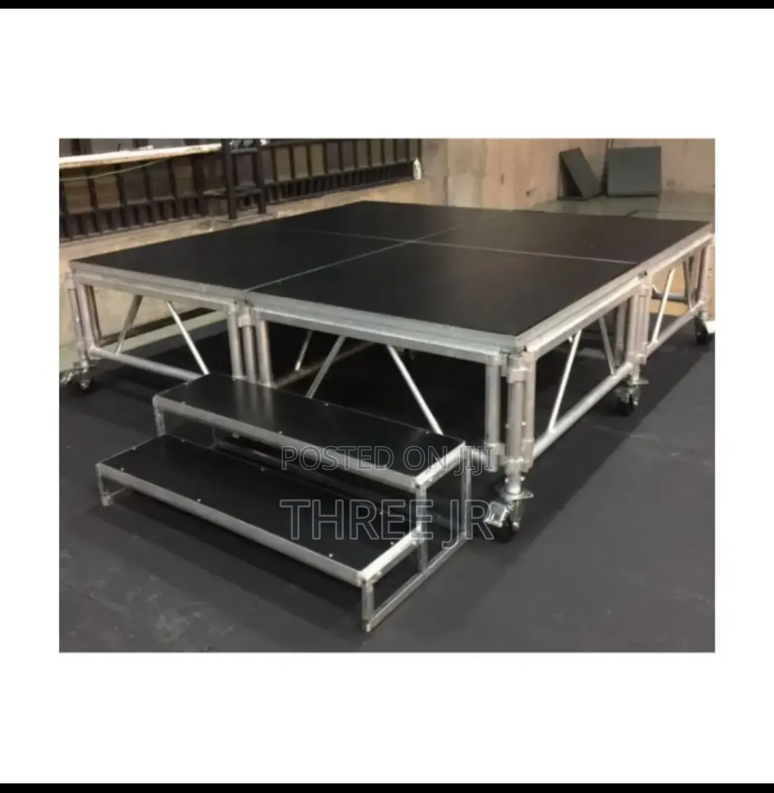 Each Stage Set Board Measures 4x4ft. For Hire Available