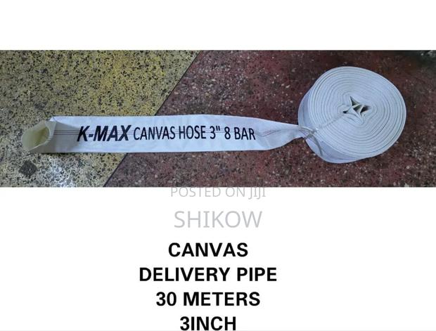 Canvas Delivery Pipe 30mtrs 3inches
