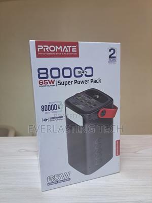 Promate 80000mah High-Capacity 65w Fast-Charging Power Pack - main view