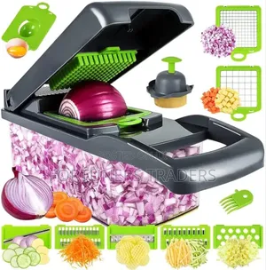 Vegetable Cutter With Interchangeable Blades