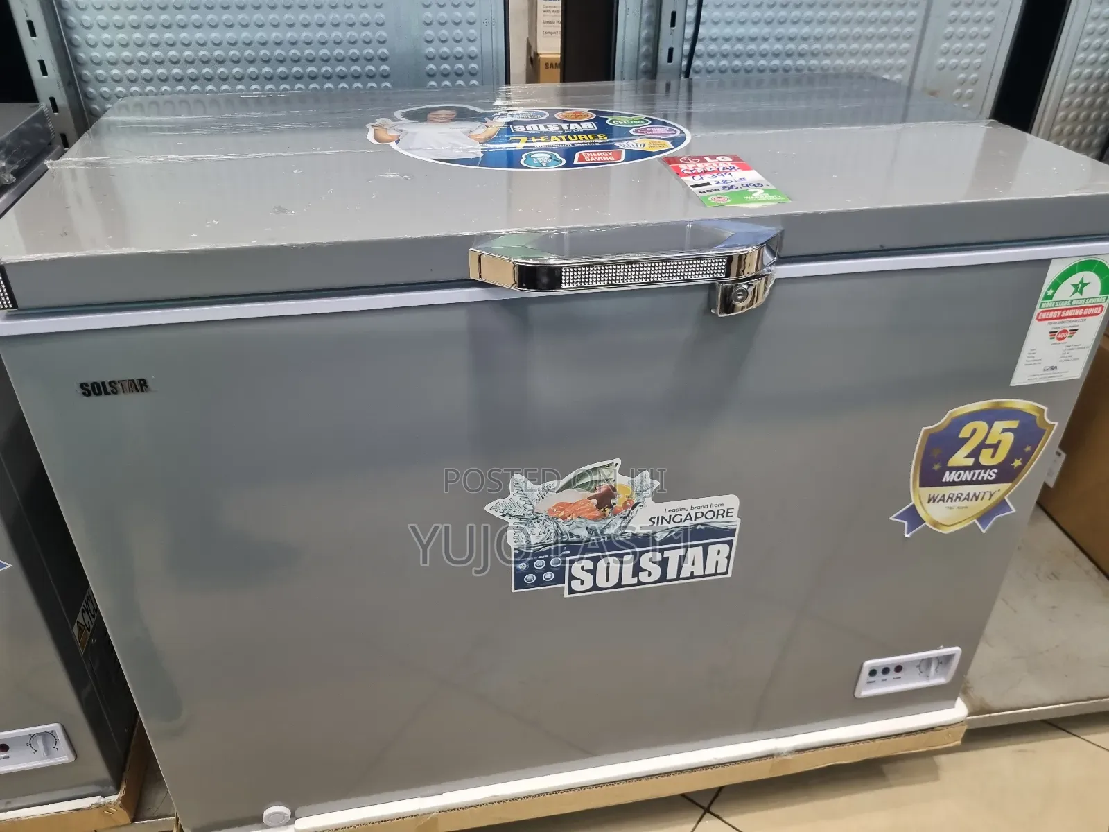 Solstar Cf399ecsgslbss 282l Chest Freezer