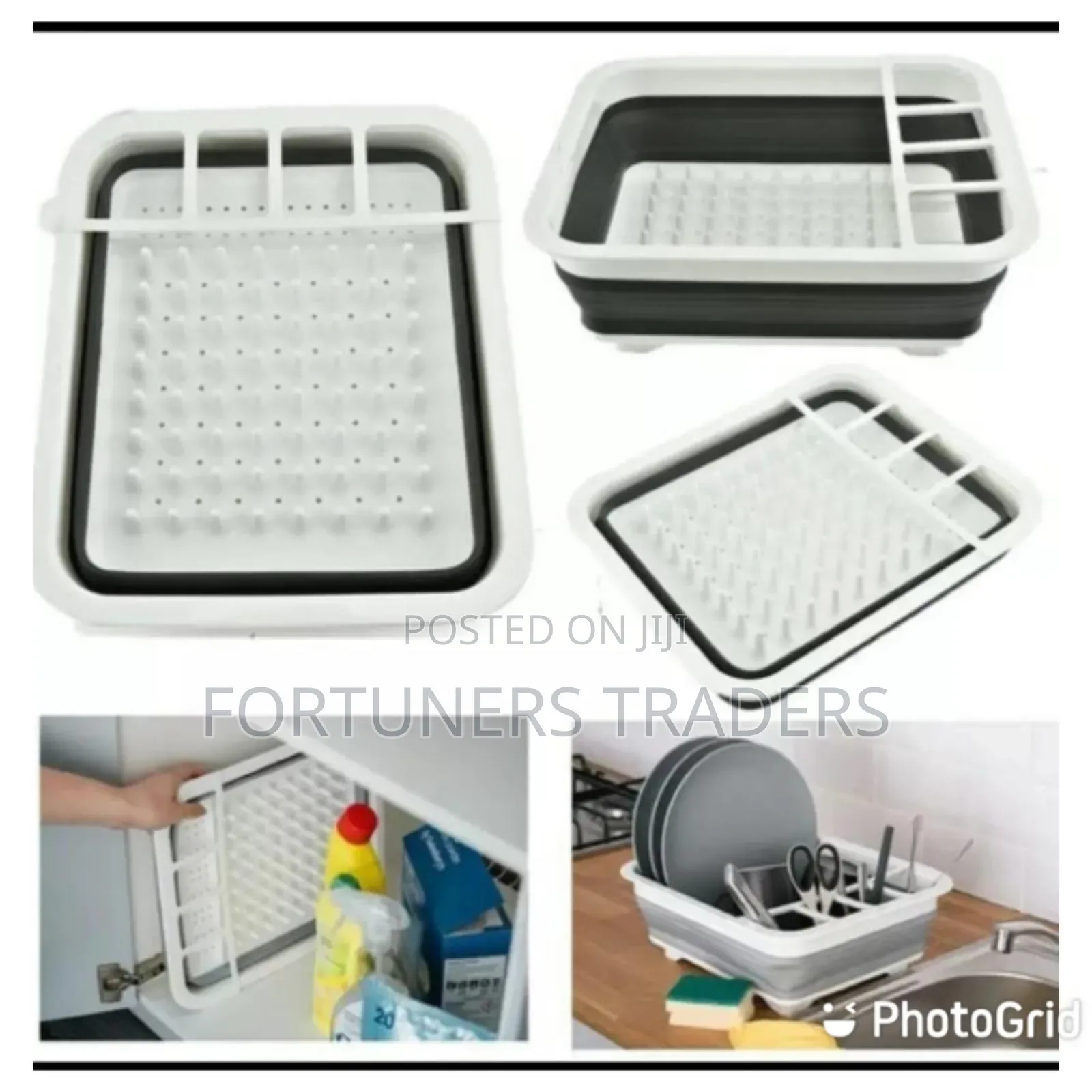Collapsible Silicon Dishrack