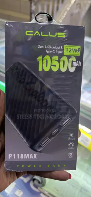 Calus 12watts 10000mah Slim Powerbank
