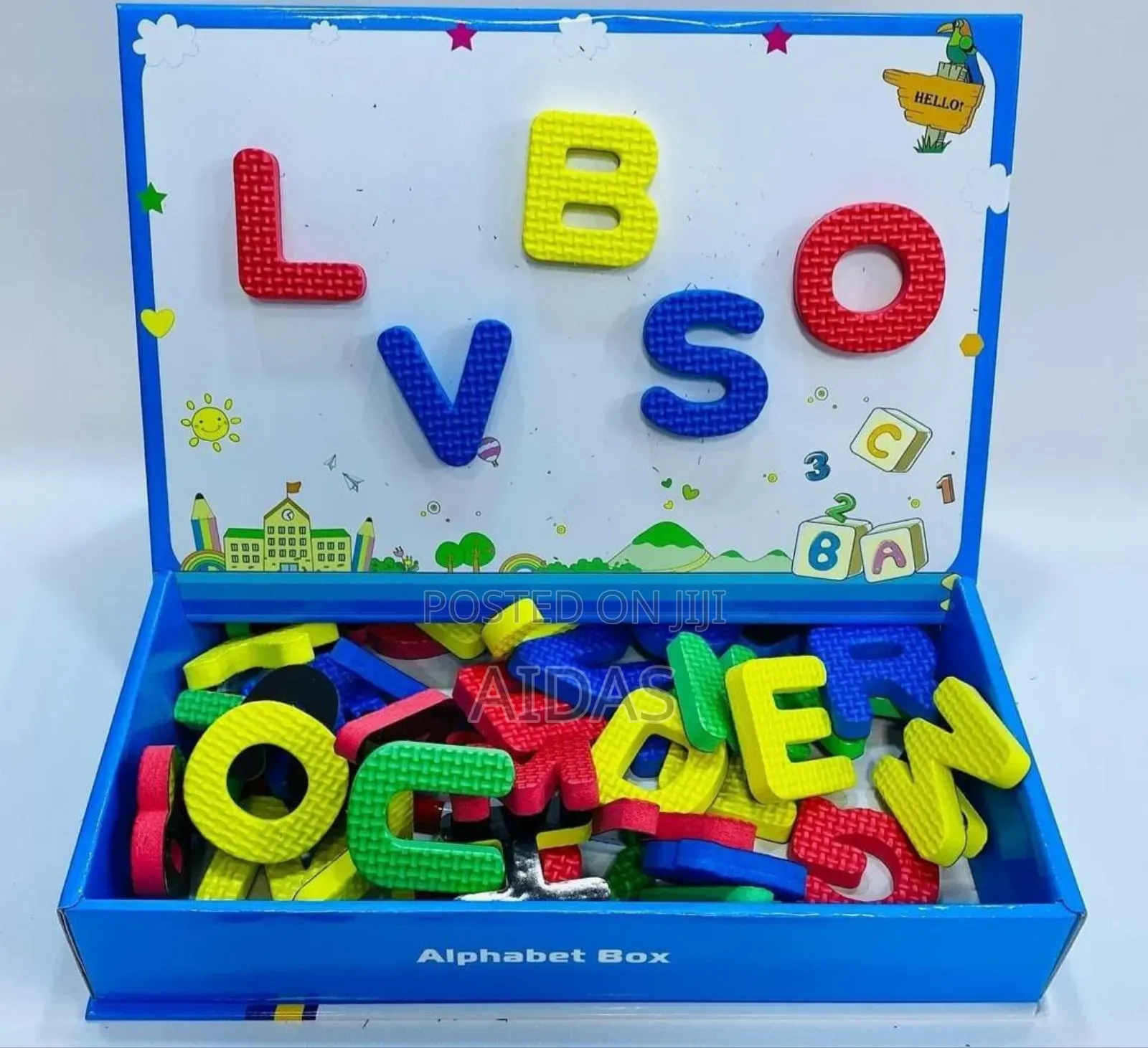 Magnetic Alphabet Box
