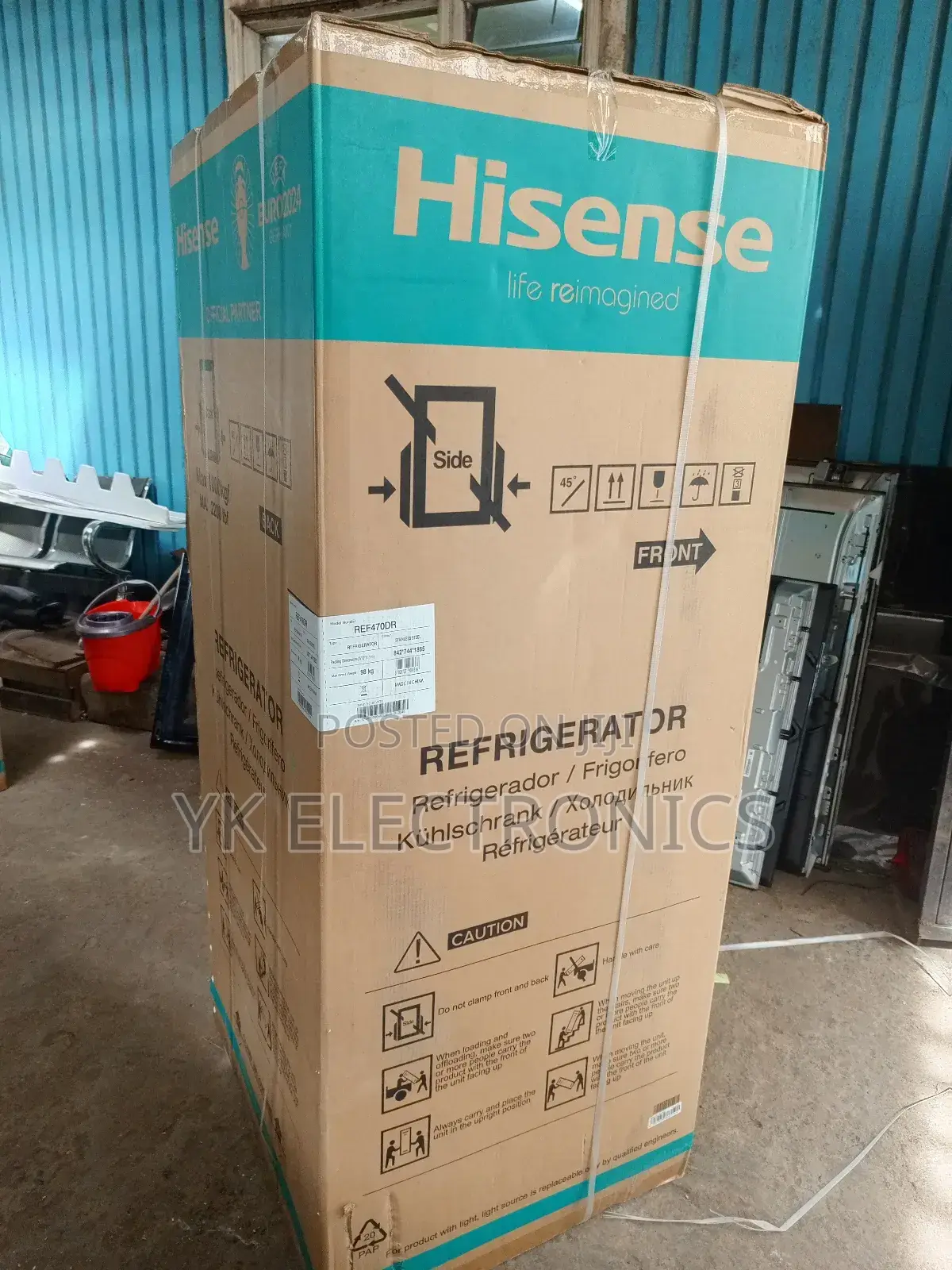Hisense 470l Ref470dr 4 Door Fridge