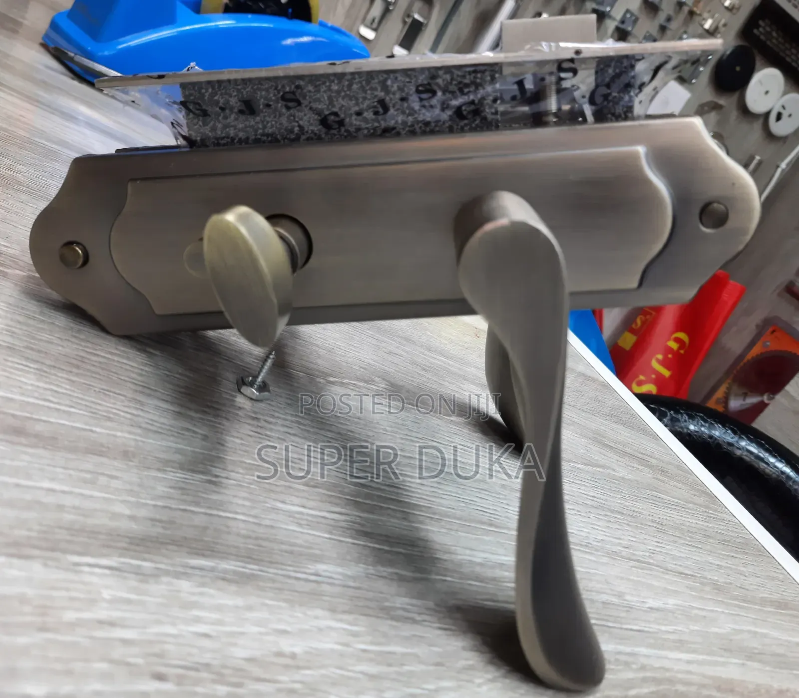 Bathroom Door Knob Lock.Heavy Duty Set