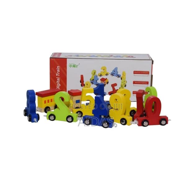 Number Train Educational Toy - main view