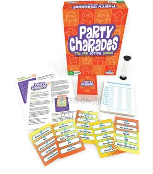 Party Charades Fun Games Cards