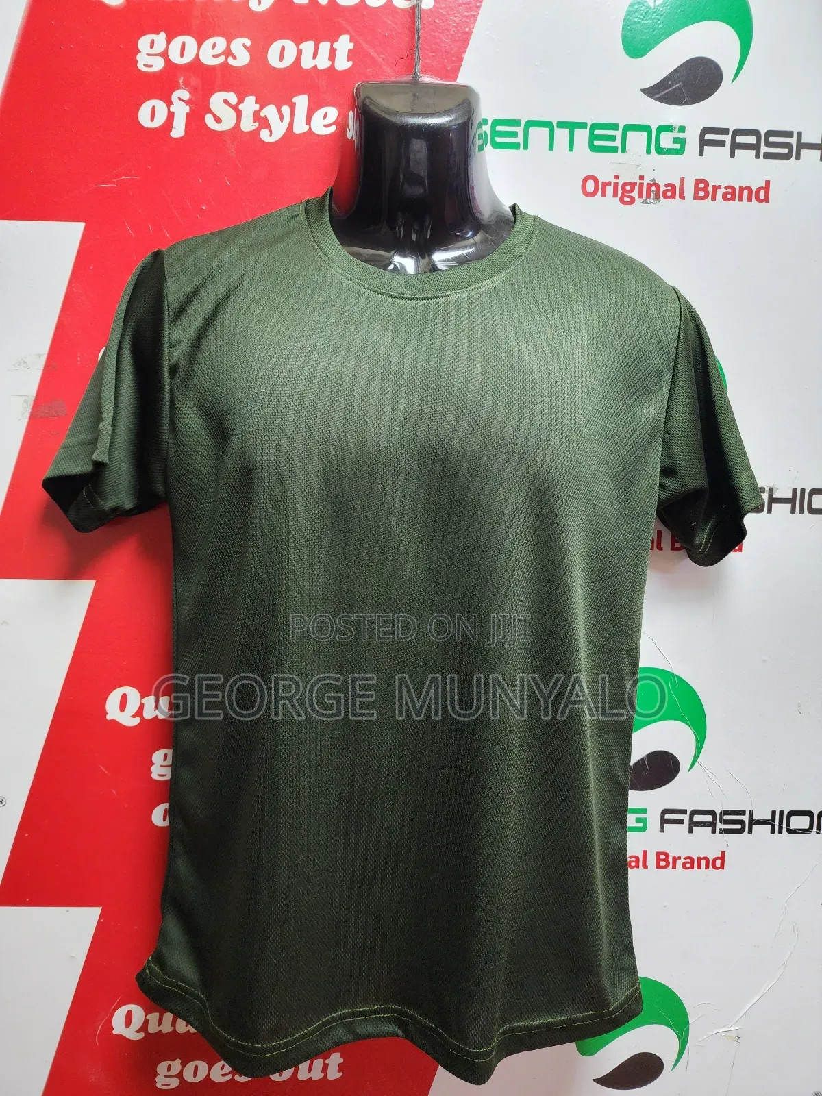 Rice Knit T-Shirts (Dry Fit)