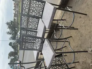 Restaurant And Bar High Silver Coated Chairs