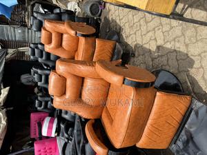 Brown Hydrolic Barber Chair - thumbnail 2