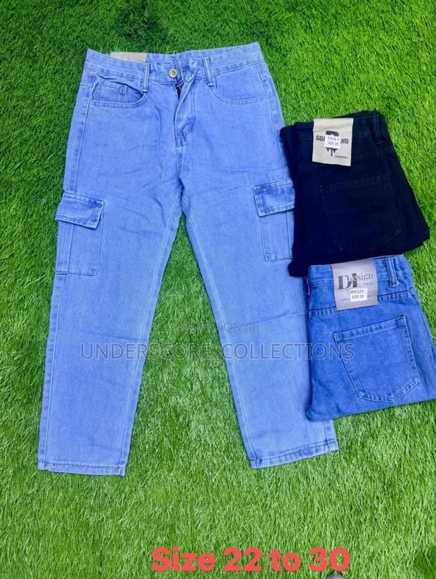 Denim Boys Trousers - main view