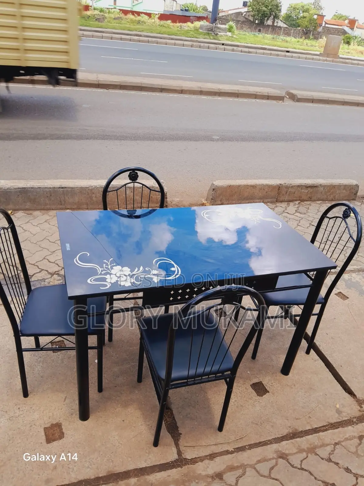 Black Set Modern Dinning Set