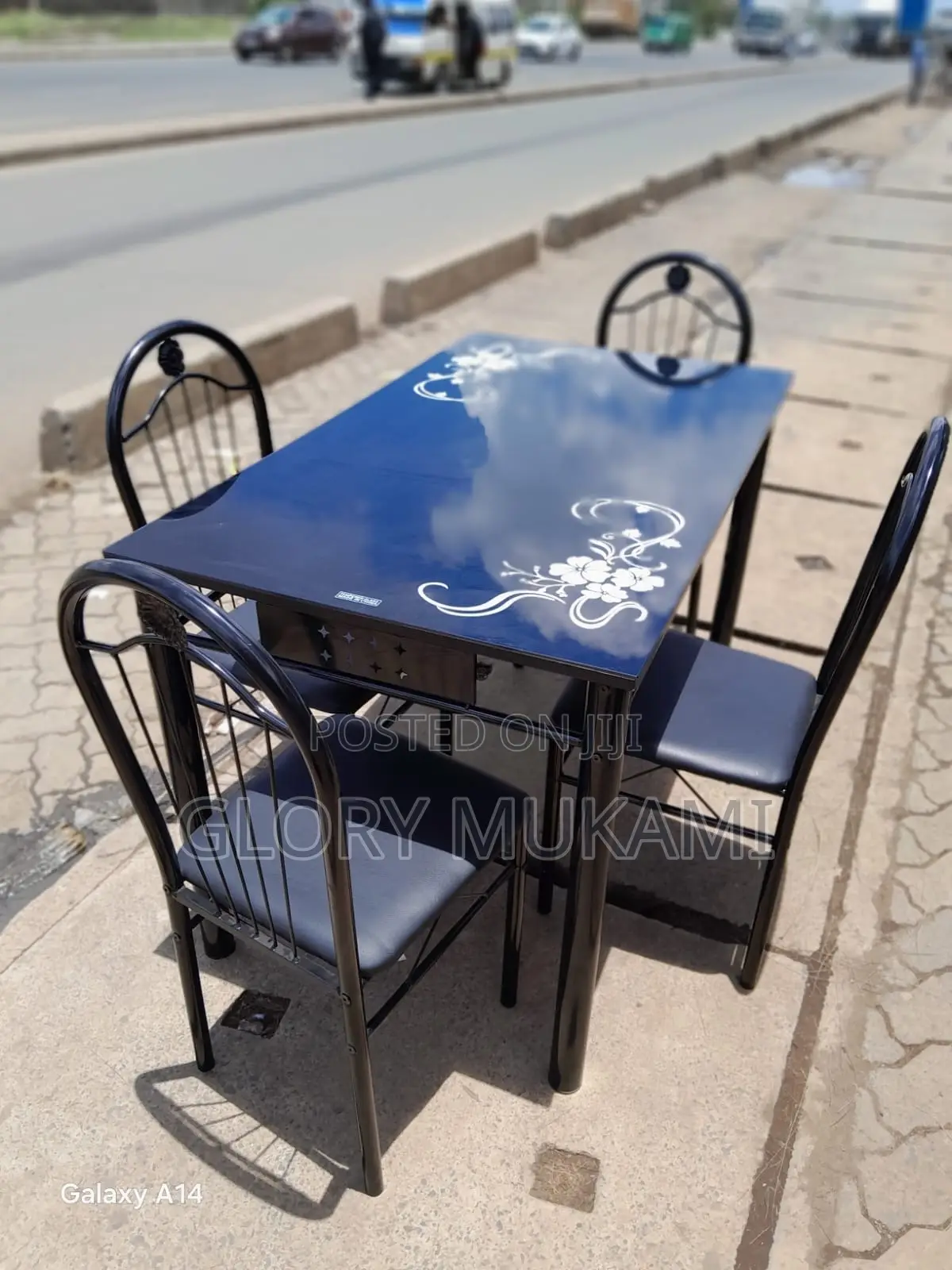 Black Set Modern Dinning Set
