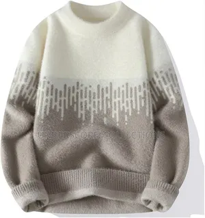 Round Neck Men's Sweaters