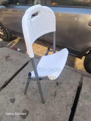 White Foldable Hanging Balcony Chairs