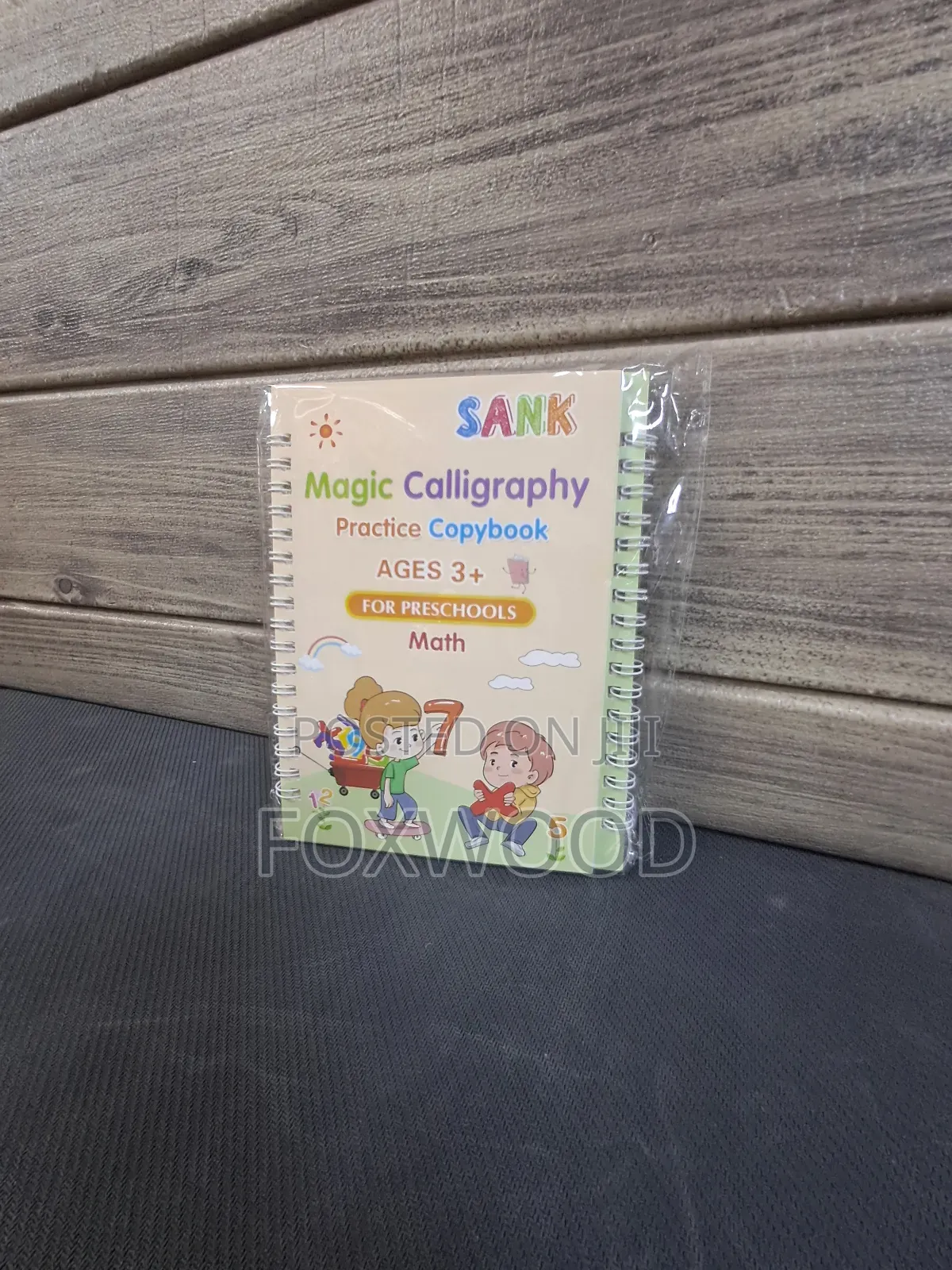 Sank Magic Practice Copybook for Kids (4pcs)