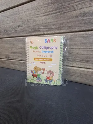 Sank Magic Practice Copybook for Kids (4pcs)