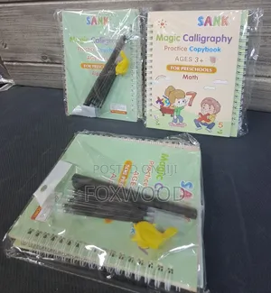 Sank Magic Practice Copybook for Kids (4pcs)
