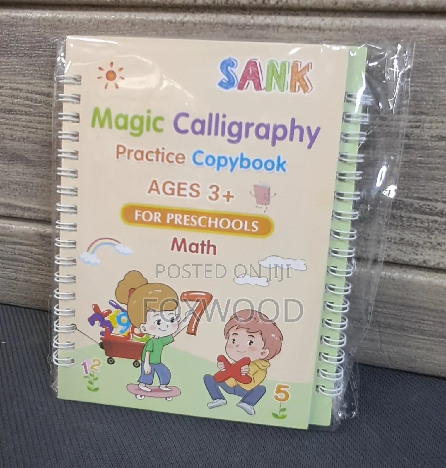 Sank Magic Practice Copybook for Kids (4pcs)