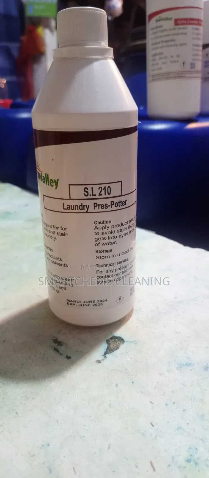 Laundry Stains Chemical