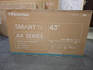 Hisense 43′′ 43a4n (New 2024) FHD Smart Frameless Tv