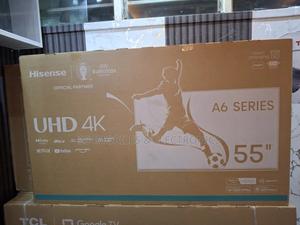Hisense 55 Inch Tv Uhd Smart Frameless 55a6n (2024 Model) - main view