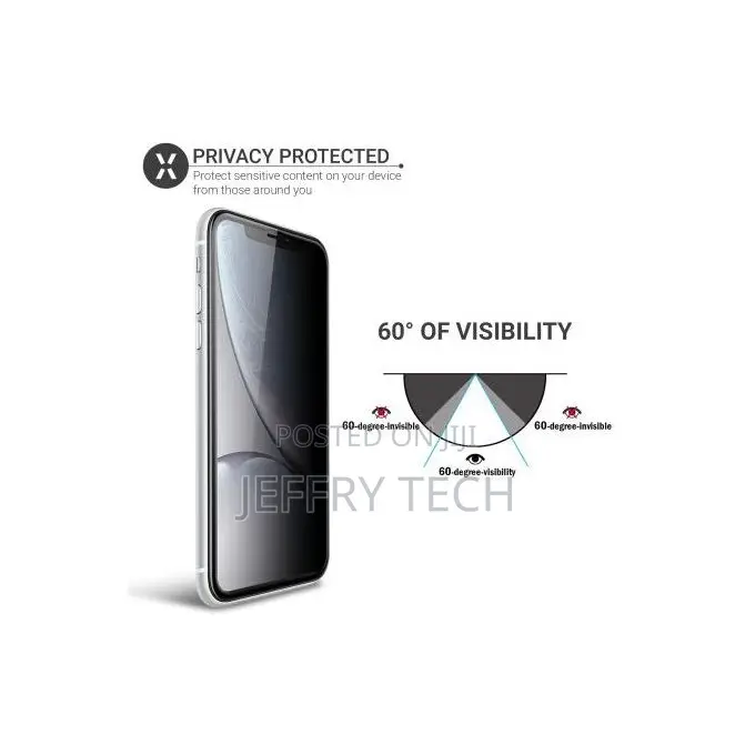 Samsung A54 Curved Edge Privacy Black Mobile Screen Protecto