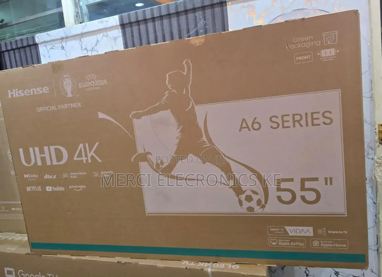 Hisense 55′′ 55a6 Series Smart Vidaa