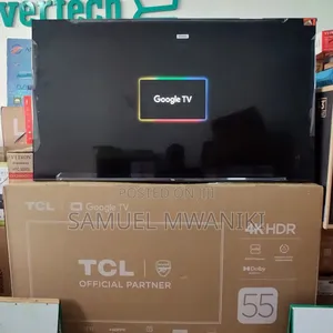TCL 55′′ Tv Uhd Smart Google Tv With HDR V6c New Model