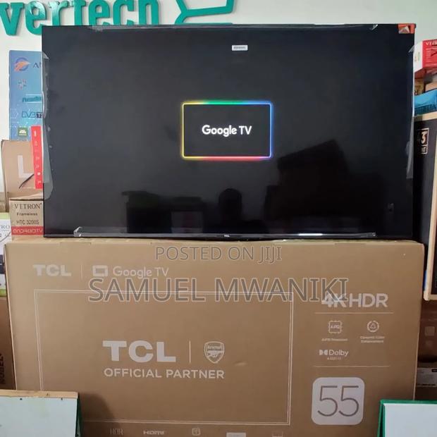 TCL 55′′ Tv Uhd Smart Google Tv With HDR V6c New Model