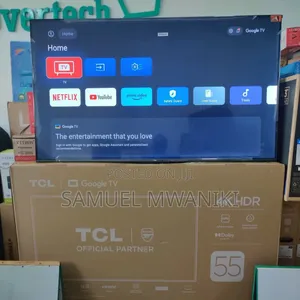 TCL 55′′ Tv Uhd Smart Google Tv With HDR V6c New Model