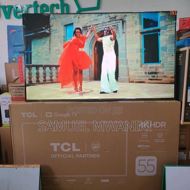 TCL 55′′ Tv Uhd Smart Google Tv With HDR V6c New Model - thumbnail 3