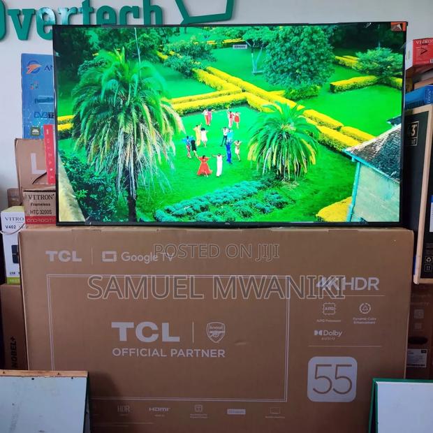 TCL 55′′ Tv Uhd Smart Google Tv With HDR V6c New Model - thumbnail 7