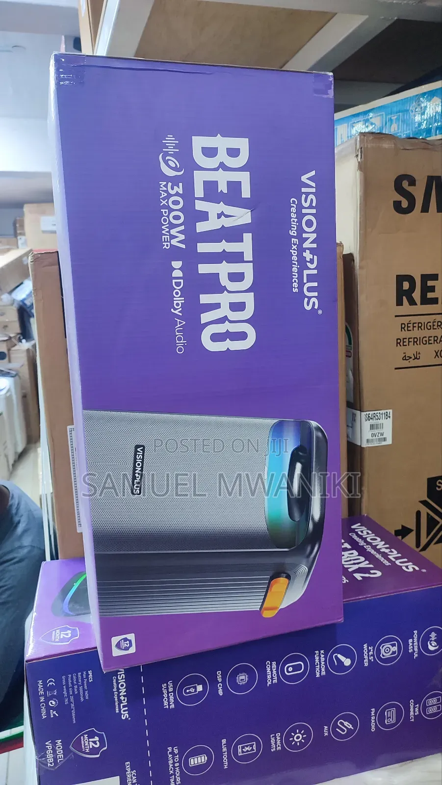 Vision Plus Beatpro
Speaker