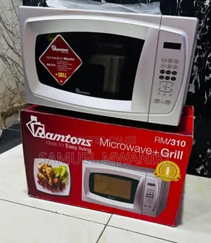 Ramtons 20 Liters Microwave+Grill Silver- Rm/310