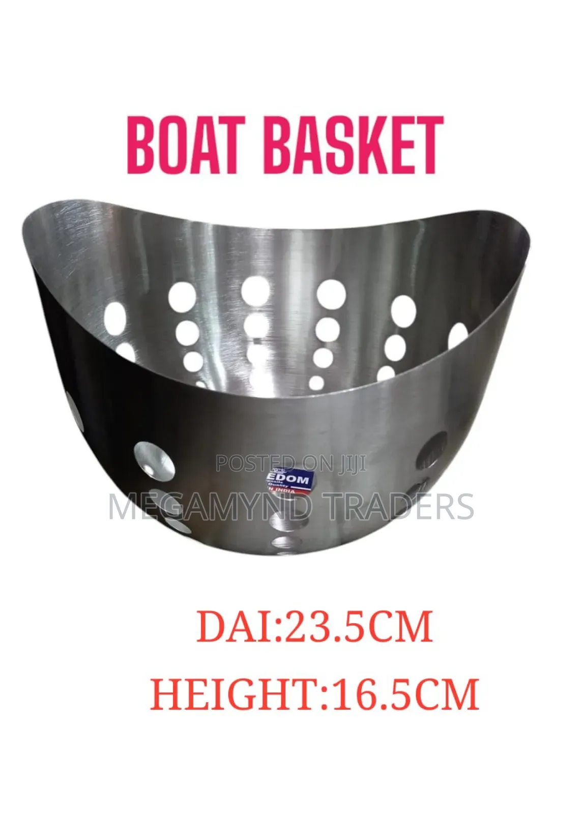 Stainless Steel Fruit Basket/Bread Basket/Colander