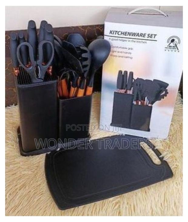 *19pc Executive Silicone Spoons* 
 *Color: Black* - main view