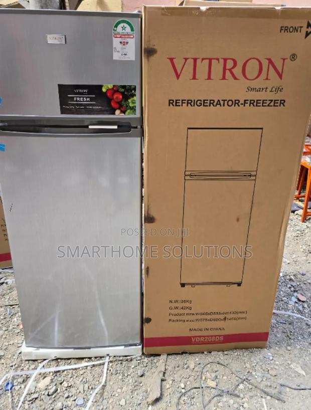 Vitron Vdr208ds 208 Liters Double Door Refrigerator v/208
