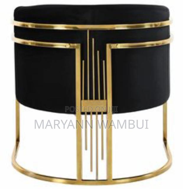 Gold Powder Coated Club and Hotel Chairs