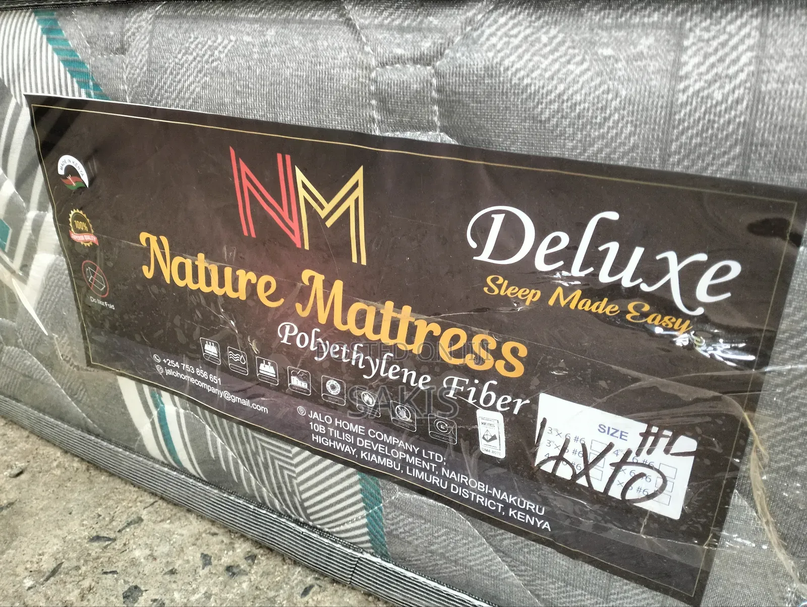 12inch 5 X 6 Fibre Quilted High Density Mattresses. Tuilete?